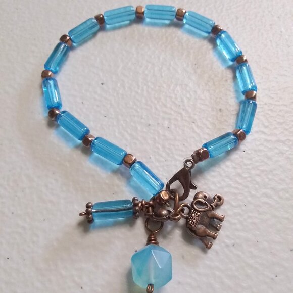 Jewelry Bundle #3: Two Stackable Color Coordinated Bracelets - Joyful Vibes 7.5" - Picture 9 of 11